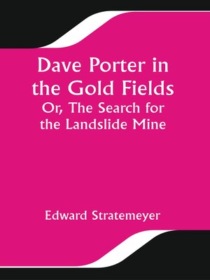 cover image of Dave Porter In the Gold Fields